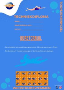 Diploma techniekschool Borstcrawl